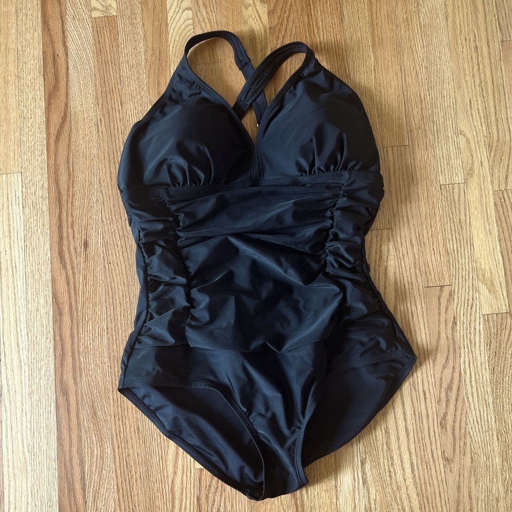 Ladies Black One-Piece